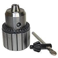 Pro-Series by HHIP 1/32-1/2 INCH JT33 PRO Quality Drill Chuck with Key (3700-0083)
