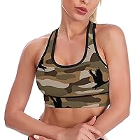 Duck Camo Women's Tank Top Sports Bra Yoga Workout Vest Sleeveless Athletic Shirts