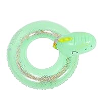BESTOYARD Sequin Dinosaur Swimming Toys for Babies Outdoor Baby Toys Funny Pool Toddler Pool Float Summer Accessories Toddler Recliner Chair Portable Underarm Circle PVC Child