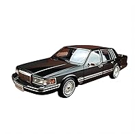 Scale Car Models 1:18 for Lincoln Town Limousine Cars Model Adult Toys Classics Souvenir Collection Gift Static Display Pre-Built Model Vehicles (Color : Black)