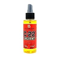C-22 adhesive solvent by Walker Tape C22 Solvent 4 Oz Spray For Lace Wigs & Toupees