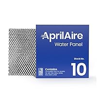 AprilAire 10 Water Panel Humidifier Filter Replacement for AprilAire Whole-House Humidifier Models 110, 220, 500, 500A, 500M, 550, 550A, 558 (Pack of 2)