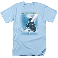 Polar Express Men's Big Train T-Shirt Blue