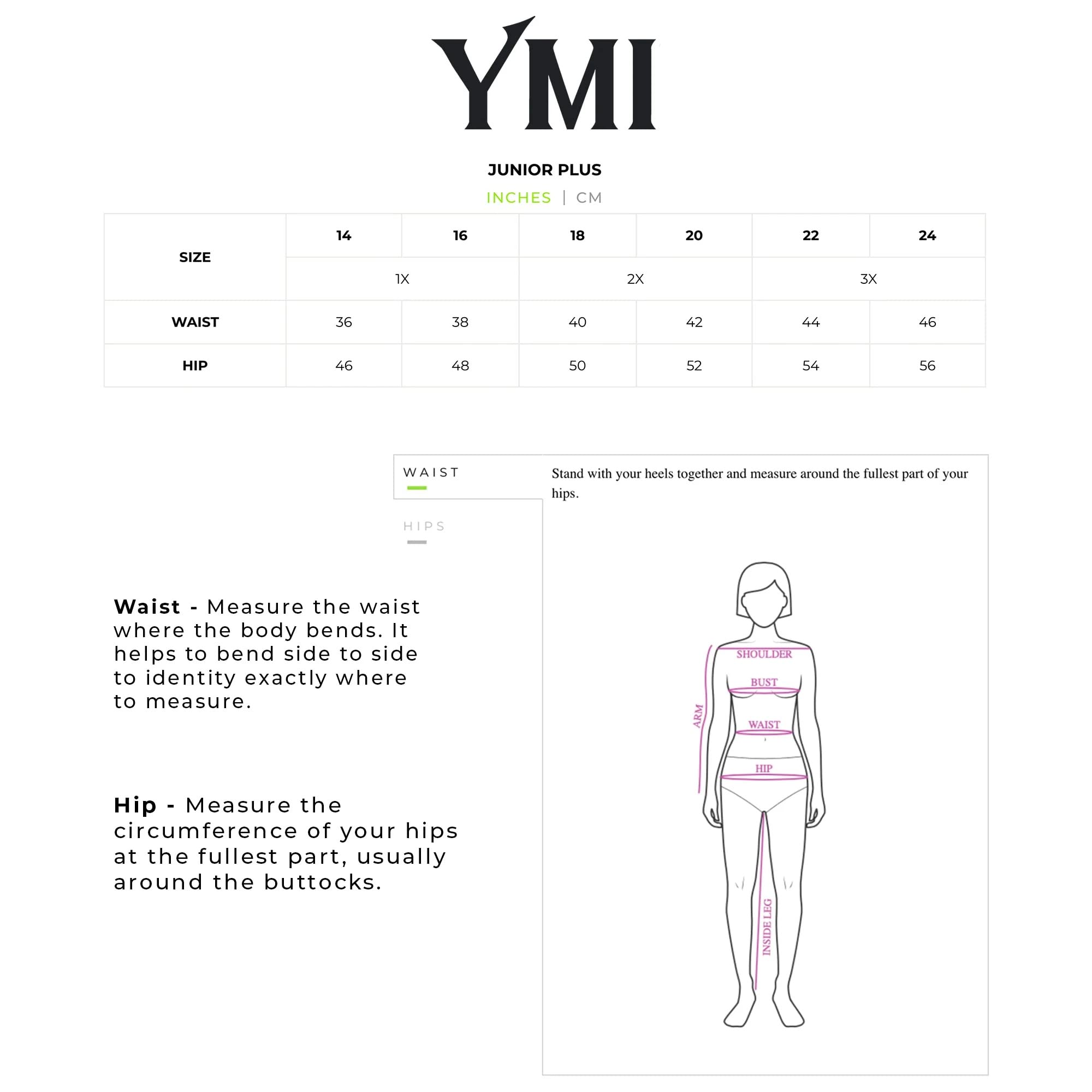 YMI Women's Hyperstretch Mid-Rise Skinny Jeans