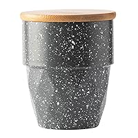 Stainless Steel Diamond Pattern Coffee Mug With Wooden Cover Travel Mug For Home Office Kitchen Cool/Hot Drinks Insulated Coffee Mug For Women Gift With Lid