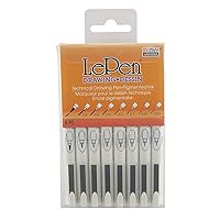 Marvy LePen Technical Drawing Pen Set, Multiple, 1 Count (Pack of 8)