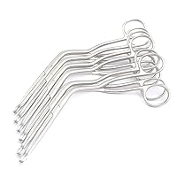 Set of 6 Pieces Magill Catheter Forceps - Medical Tool Instrument, Child, 8