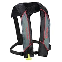 ONYX M-24 Manual Inflatable Unisex Life Jacket, U.S. Coast Guard Approved, Lightweight, Low Profile