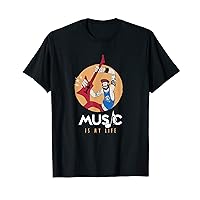 Music Is My Life | Musician Rock & Roll | Bassist Guitarist T-Shirt