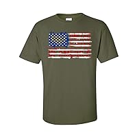 Patriot Pride Collection Love USA Graffiti Flag Short Sleeve T-Shirt