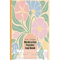 Medication Tracker Log Book: Drugs and Pills Medicine Checklist Journal for Caregivers or Personal Use Daily