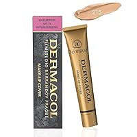 Dermacol Make - Up Cover Waterproof Hypoallergenic SPF 30#215 by Dermacol (Cover All Ance Scar and Tattoo)