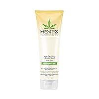 Hempz Age Defying Herbal Body Scrub, Off White, Vanilla/Musk, 9 Fluid Ounce