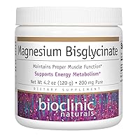 Bioclinic Naturals - Magnesium Bisglycinate · 200 mg 4.2 oz. Powder