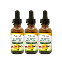 Bee Propolis 500 mg Liquid Extract | 9:1 Propolis Extract | Alcohol Free | Immune Support |1 Fl Oz (Pack of 3)