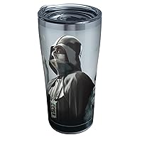 Tervis Triple Walled Star Wars Insulated Tumbler Cup Keeps Drinks Cold & Hot, 20oz - Stainless Steel, Darth Empire