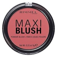 Rimmel London Maxi - 003 Wild Card - Blush Powder, Lightweight, Highly Pigmented, Blendable, 0.31oz