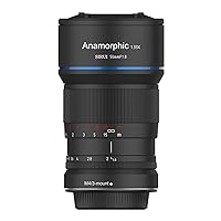 SIRUI 50mm F1.8 1.33X APS-C Anamorphic Lens for MFT Mount, Blue Flare