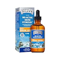 Bio-Active Silver Hydrosol for Immune Support - Colloidal Silver Liquid - 10 ppm, 4oz (118mL) - Dropper