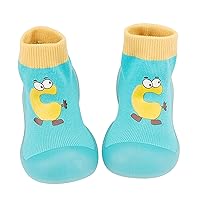 Toddler Slippers, Kids Baby Girls Boys Letter Cute Breathable Socks Shoes Floor Shoes Sneakers