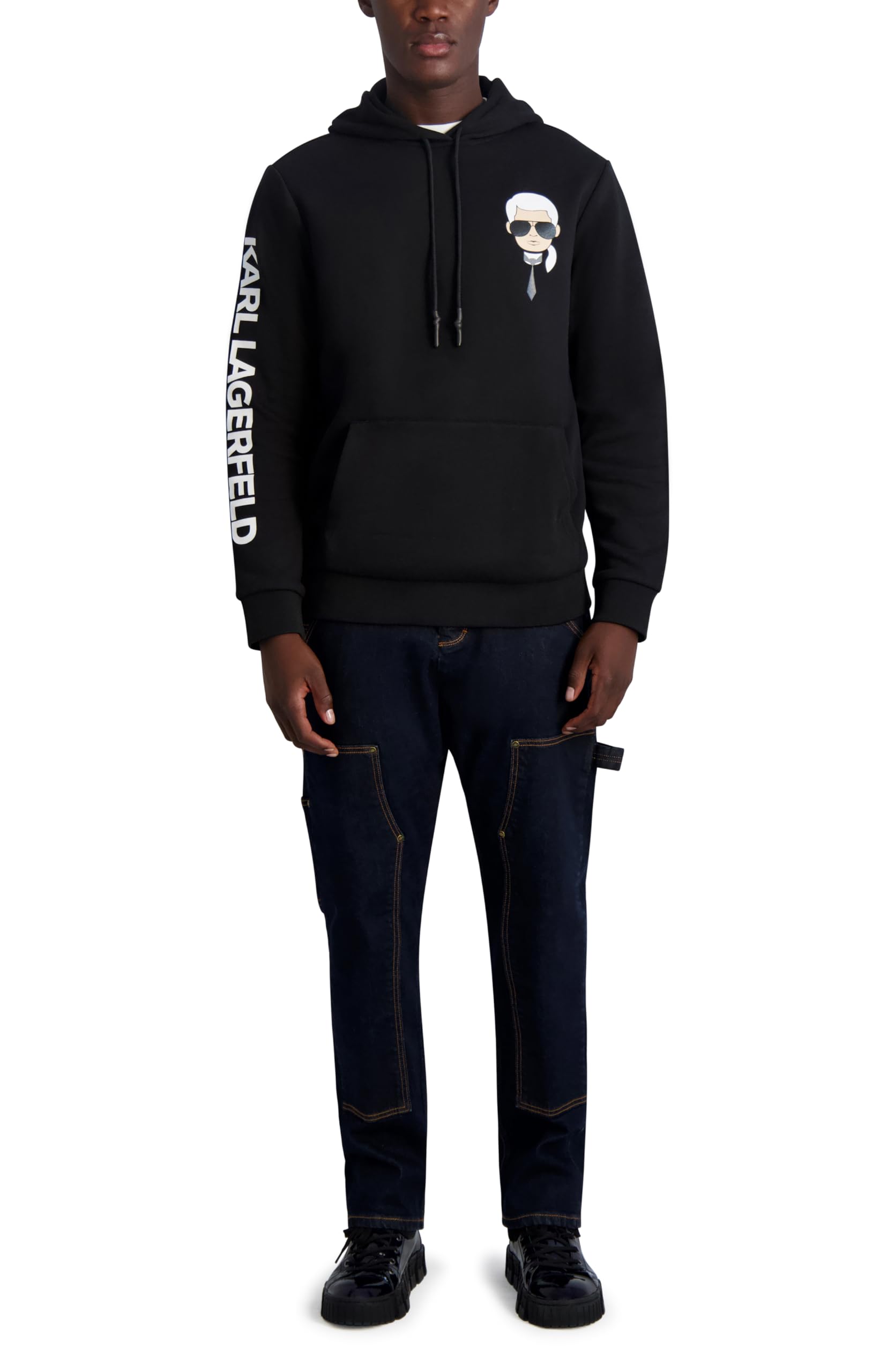 Karl Lagerfeld Paris Men's Karl Character Hoodie