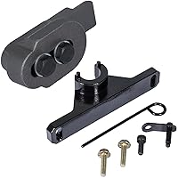 Heavy Duty 2801 Flywheel Holder Flex Plate Lock Tool for Replacing Timing Chain + 7676 Oil Seal Repair Kit with Balance Shaft & Oil Pump Alignment Tool Set for BMW 1 2 3 4 Series N20 N26 Engines