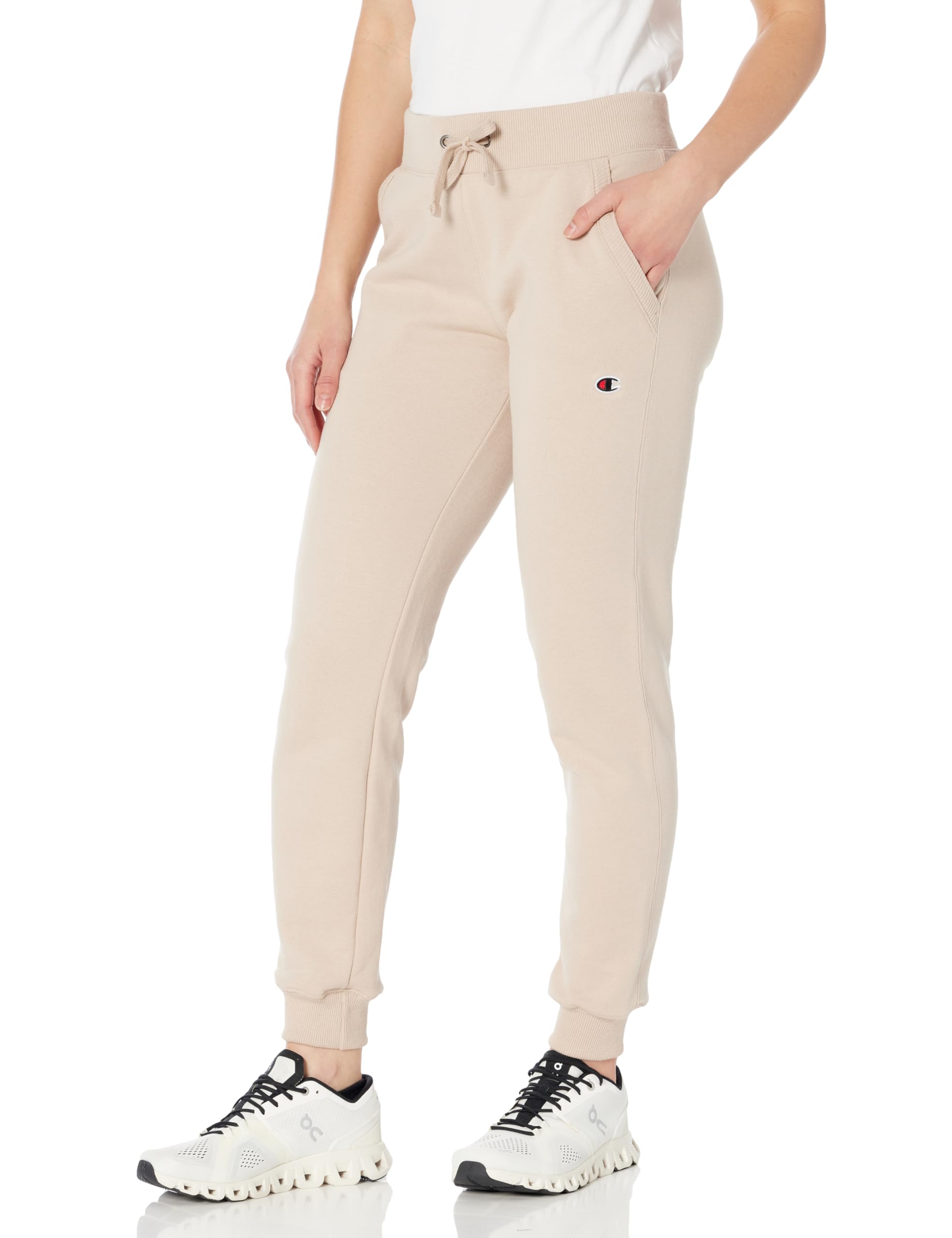 Champion Women's Joggers, Powerblend, Fleece, Warm and Comfortable Joggers for Women, 29