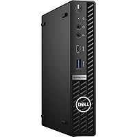 Dell OptiPlex 5000 5090 Desktop Computer - Intel Core i5 10th Gen i5-10500T Hexa-core (6 Core) 2.30 GHz - 8 GB RAM DDR4 SDRAM - 128 GB M.2 PCI Express NVMe 3.0 x4 SSD - Micro PC - Black (Renewed)