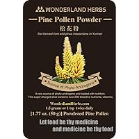 99.5% Shell Broken [Cracked Cell Wall] Pine Pollen Powder 1.77 Oz. (50 g.) Certified Organic raw and Wild