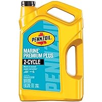 Pennzoil Marine Premium Plus 2-Cycle Synthetic Blend Motor Oil, 1 Gallon