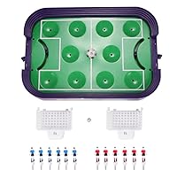 Mini Table Soccer Set Plastic Desktop Football Field Model Family Interactive Toys Interactive Toys