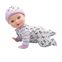 Little Darlings: Crawling Baby - 10 Baby Doll Playset, Children's Pretend Play, Ages 2+