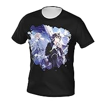 Anime Seraph of The End T Shirt Man's Summer Round Neck Clothes Casual Short Sleeves Tee