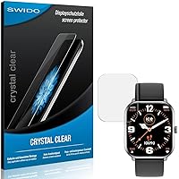 SWIDO Screen Protector Compatible with Ice Watch Ice Smart One [Pack of 4] Crystal Clear, High Hardness, Protection Against Scratches, Film, Protective Film, Screen Protector, Tempered Glass Film