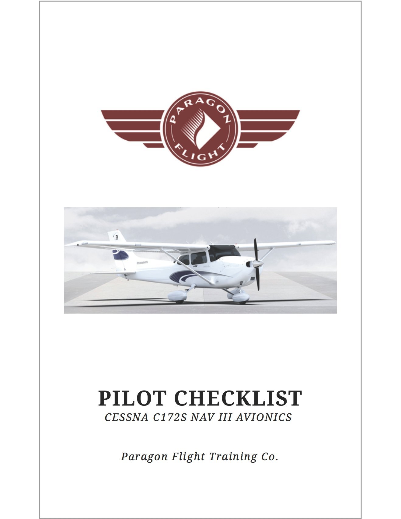 Pilot Checklist, Cessna Skyhawk C172 SP: NAV III Garmin G1000 Avionics