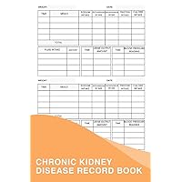 Chronic Kidney Disease Record Book: A Logbook To Help Individuals With Chronic Kidney Disease (CKD) Monitor And Manage Their Health Effectively