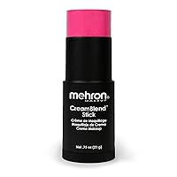 Mehron Makeup CreamBlend Stick | Face Paint, Body Paint, & Foundation Cream Makeup | Body Paint Stick .75 oz (21 g) (Pink)
