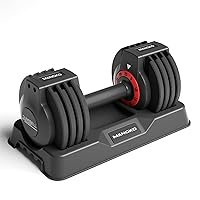 Adjustable Dumbbell 25LB Single Dumbbell 5 in 1 Free Dumbbell Weight Adjust with Anti-Slip Metal Handle, Ideal for Full-Body Home Gym Workouts