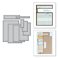 Spellbinders Nestabilities A2 Card Creator Dies, Matting Basics B