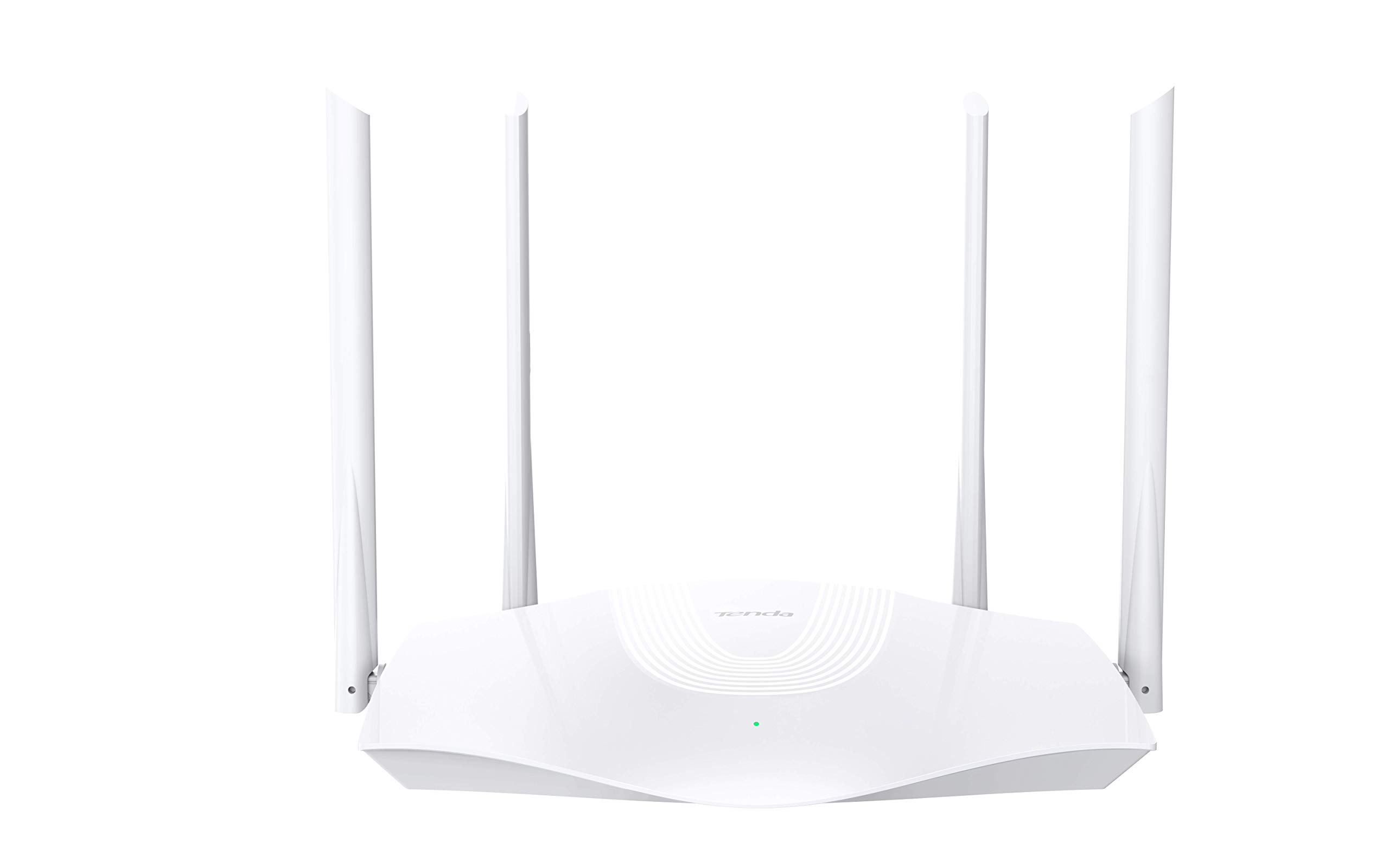 Tenda Wi-Fi 6 Router AX1800 Smart WiFi Router (RX3) -Dual Band Gigabit Wireless Internet Router，with MU-MIMO+OFDMA, 1.8GHz Quad-Core CPU, Up to 1200 Square Feet Coverage(4 Rooms) & 64 Devices