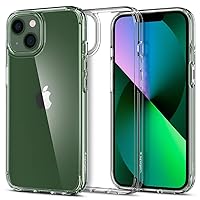 Spigen Ultra Hybrid [Anti-Yellowing Technology] Designed for iPhone 13 Mini Case (2021) - Crystal Clear