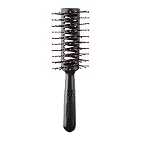 Cricket Static Free Tunnel 9-Row Vented Hair Brush for Blow Drying and Styling Long Short Thick Thin Curly Straight Wavy All Hair Types