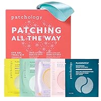 Patchology Under Eye Patches Set for Women and Men, Eye Gel Patches with Collagen, Retinol, Hyaluronic Acid and Niacinamide, Collagen Under Eye Patches, Gel Eye Pads - 5 Pairs Unique Under-Eye Masks
