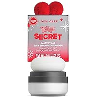 I DEW CARE Dry Shampoo Powder - Tap Secret Limited Edition | With Black Ginseng, Non-aerosol, Benzene-free No White Cast, Travel Size, Kbeauty,1 Count, 0.27 Oz