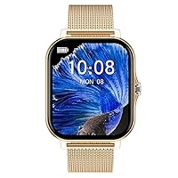 Touch Screen Smart Watch Sports Waterproof Multi-Function Heart Rate Detection Dynamic Bluetooth Calling Watch (Color : 4)