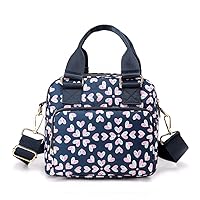 YYW Women Cross-body Shoulder Bag Multi Pockets Large Capacity Handbags Lightweight Waterproof Nylon Casual Bag With Adjustable Strap for Women Working Hiking Shopping