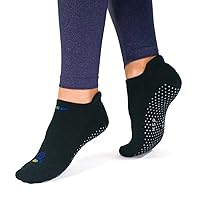 HSP Non-Slip Yoga Qi Socks for Men and Women Non-Slip Grip Socks for Dance, Workout, Barre, Ballet, Barefoot Training
