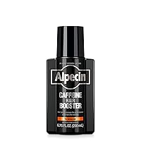 Alpecin Black Edition Caffeine Hair Booster, Men's Hair Tonic for Thinning Hair, 6.76 Fl Oz