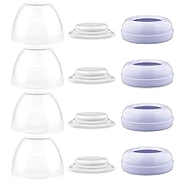 Maymom Dome Caps, Screw Rings, Sealing Discs Compatible with Avent Natural Bottles, Avent PP Bottles or Natural; No Nipple Included. Convert Avent Classic Bottle Into Natural
