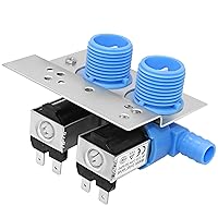 𝟮𝟬𝟮𝟰 𝙐𝙥𝙜𝙧𝙖𝙙𝙚 285805 Washer Water Inlet Valve with Mounting Bracket - Suitable for Whirlpool Kenmore Kitchen-Aid Washer - Replaces 292197 3349451 3354565 kaws850jq4 lsq8243hq0 7mlsc9545jq2